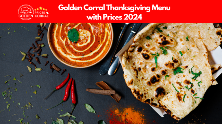 A plate filled with Thanksgiving favorites from Golden Corral, including turkey, mashed potatoes, and stuffing.