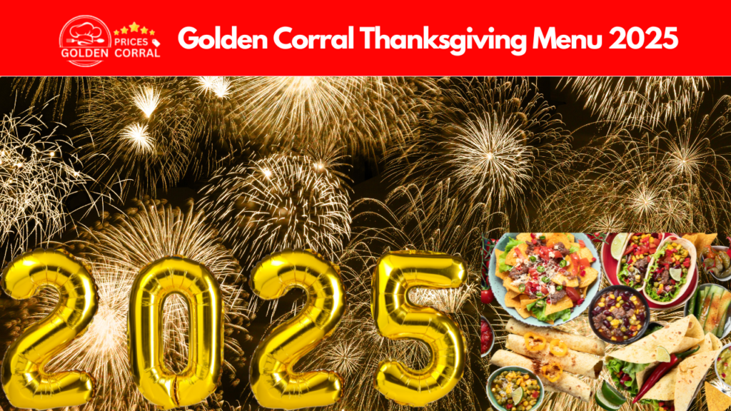 Golden Corral Thanksgiving Menu 2025