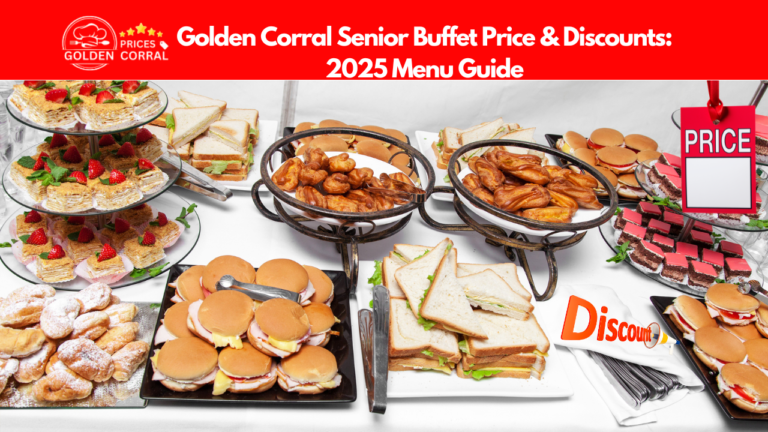 Golden Corral senior buffet prices and discounts 2025