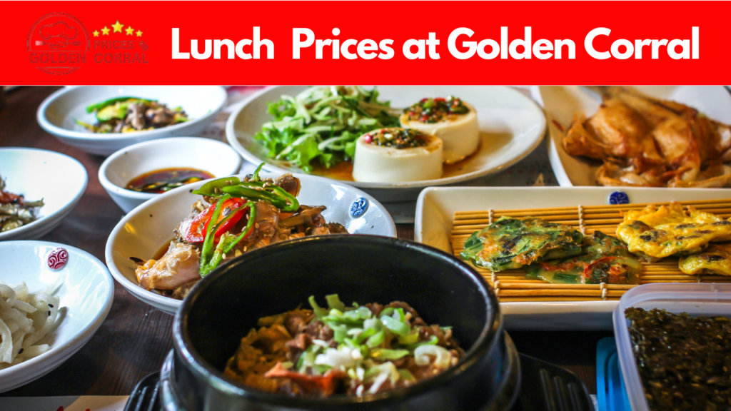 Golden corral lunch prices 